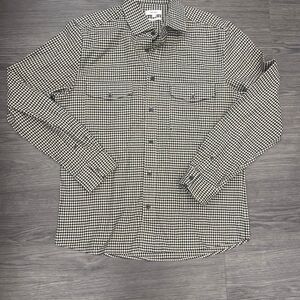 Reiss Men's Black and White Shirt